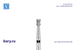 Бор алмазный черный Frank Dental типа FG - D.806.018.SG.FG