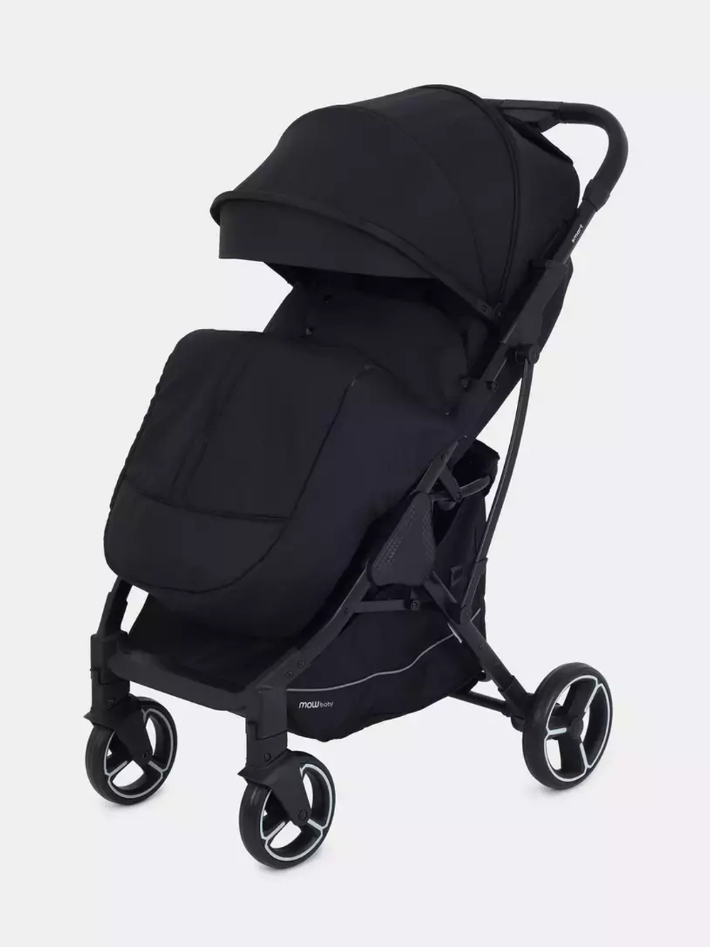 Коляска детская MOWBaby "SMART" MB101 Black (2023)