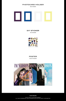 Альбом TWICE NAYEON - IM NAYEON 1st Mini Album 4 Version SET