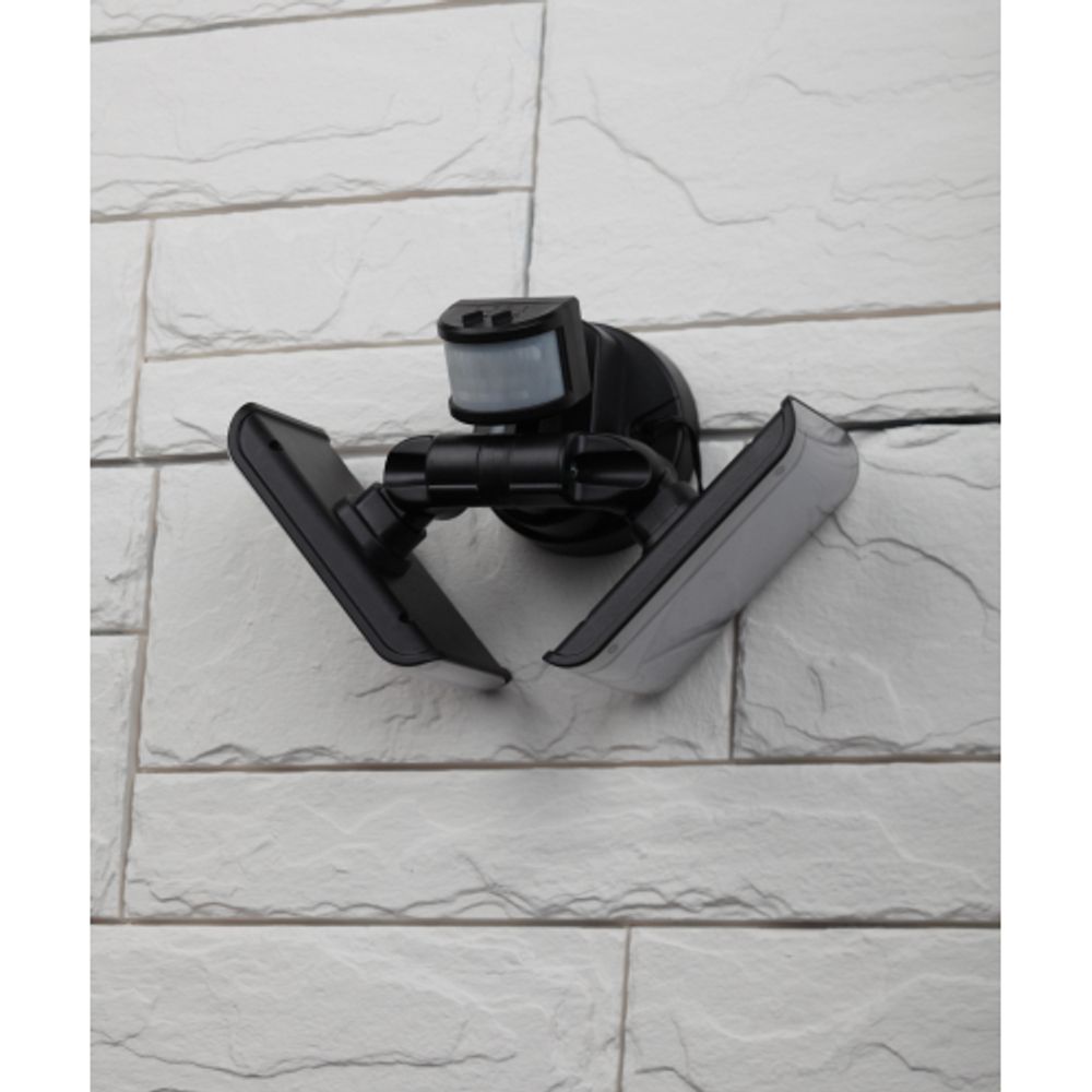 ERAFS020-42 ЭРА Фасадный светильник с двумя световыми панелями c выносной солн. бат., 2х50 LED, 600l