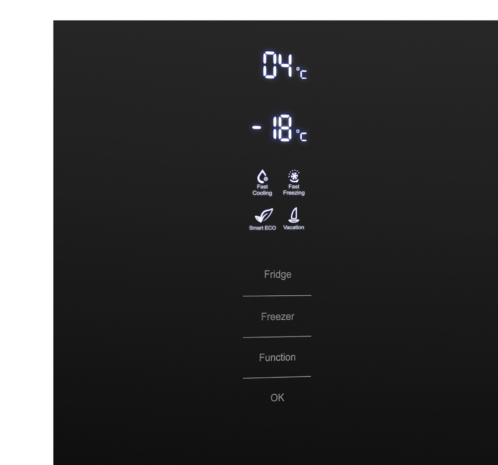 Холодильник MAUNFELD MFF200NFB, черный фото 6