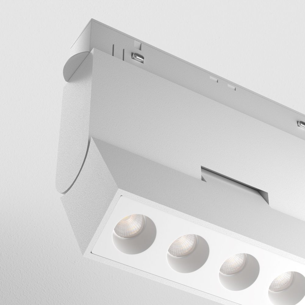 Трековый магнитный светодиодный светильник диммируемый Maytoni Exility   TR033-4-12W3K-M-DS-W