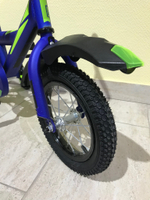 Велосипед детский 2-х колесный BLACK AQUA 1202 b (до 50 кг, на рост 90-100см) арт. DD-12402B синий
