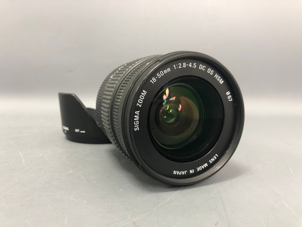 Sigma 18-50mm 2.8-4.5 DC OS HSM Canon EF
