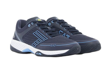 Мужские кроссовки теннисные EA7 Unisex Woven Sneaker Clay - sky captain/bel air