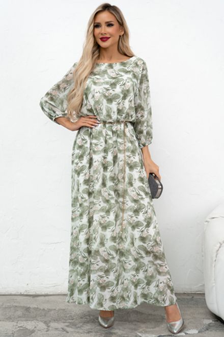 Платье Софитель (оливковый) Р11-1209/4 Nikol