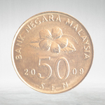 Malaysia, 50 Sen, 2009, VF