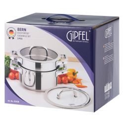 Набор кастрюль из нержавеющей стали Gipfel Bern 52438 4 предмета