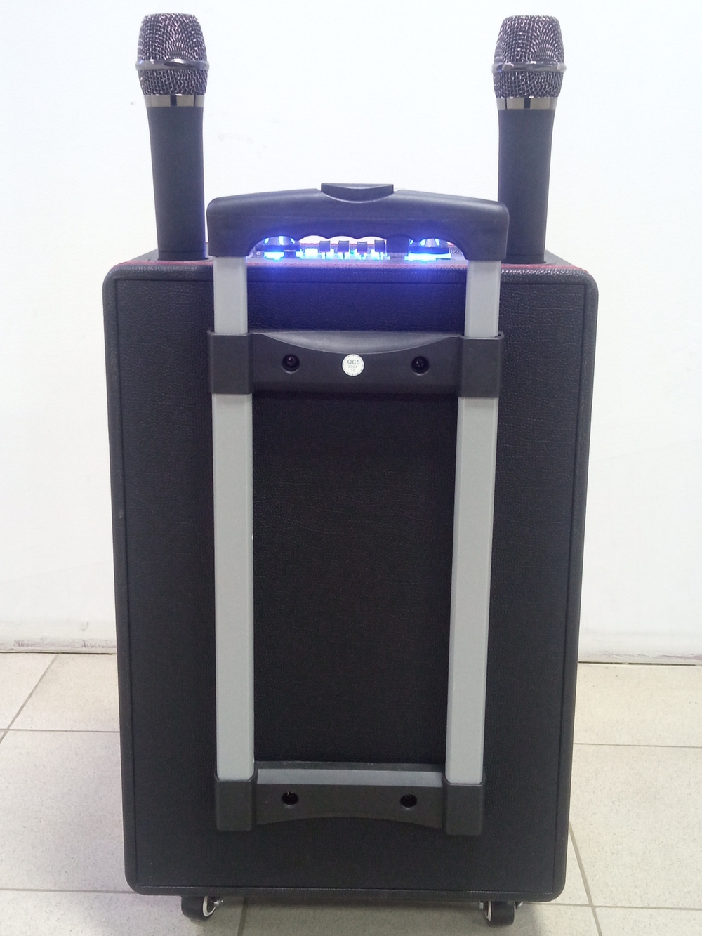 Колонка-чемодан 12" BT-Speaker Luxxen 38000W/5.4A/2микрофона LX-1201