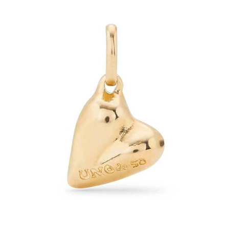 Подвеска Charm Heart с золотом