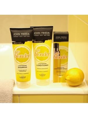 John Frieda Sheer Blonde Go Blonder Шампунь осветляющий для натуральных, мелированных и окрашенных волос 250 мл