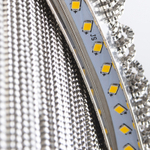 Pendant design lamp Waterfall  L100 (Rose gold)