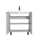 Тумба VIANT "Берлин" MODUO 80 2 ств цемент 441х766х820