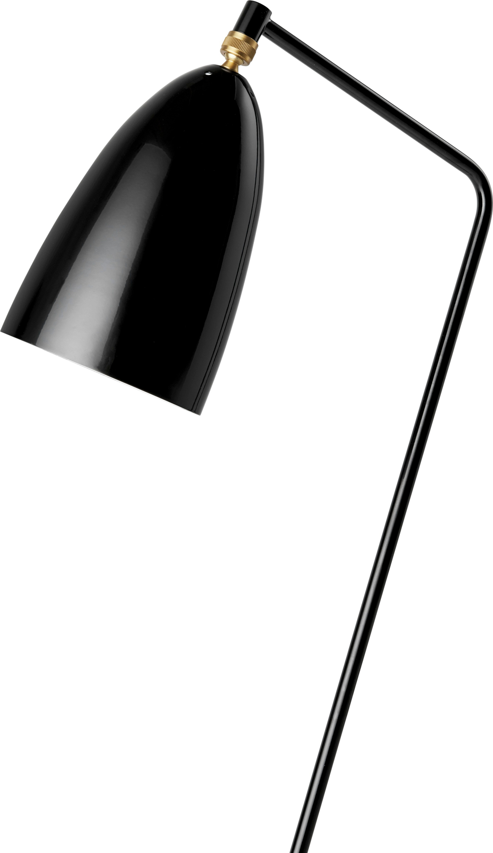 Торшер Gubi Gräshoppa Floor Lamp, Black
