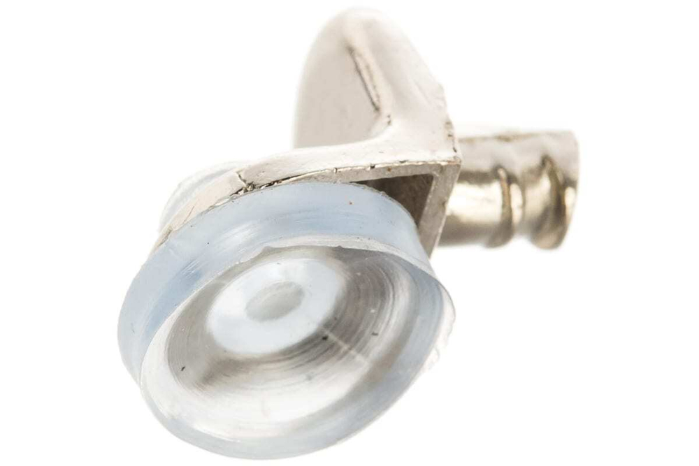 СТЕКЛОДЕРЖАТЕЛЬ Г-ОБР.С ПРИСОСКОЙ НИК. (НИКЕЛЬ 4 ШТ)