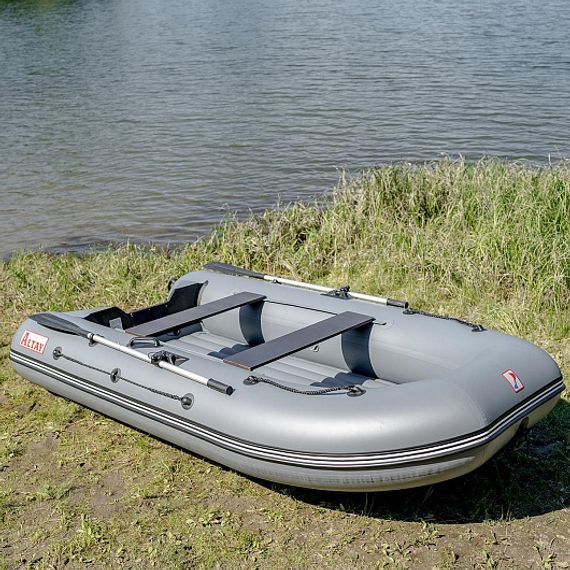 Лодка Тонар Алтай А320 (надувное дно) серый