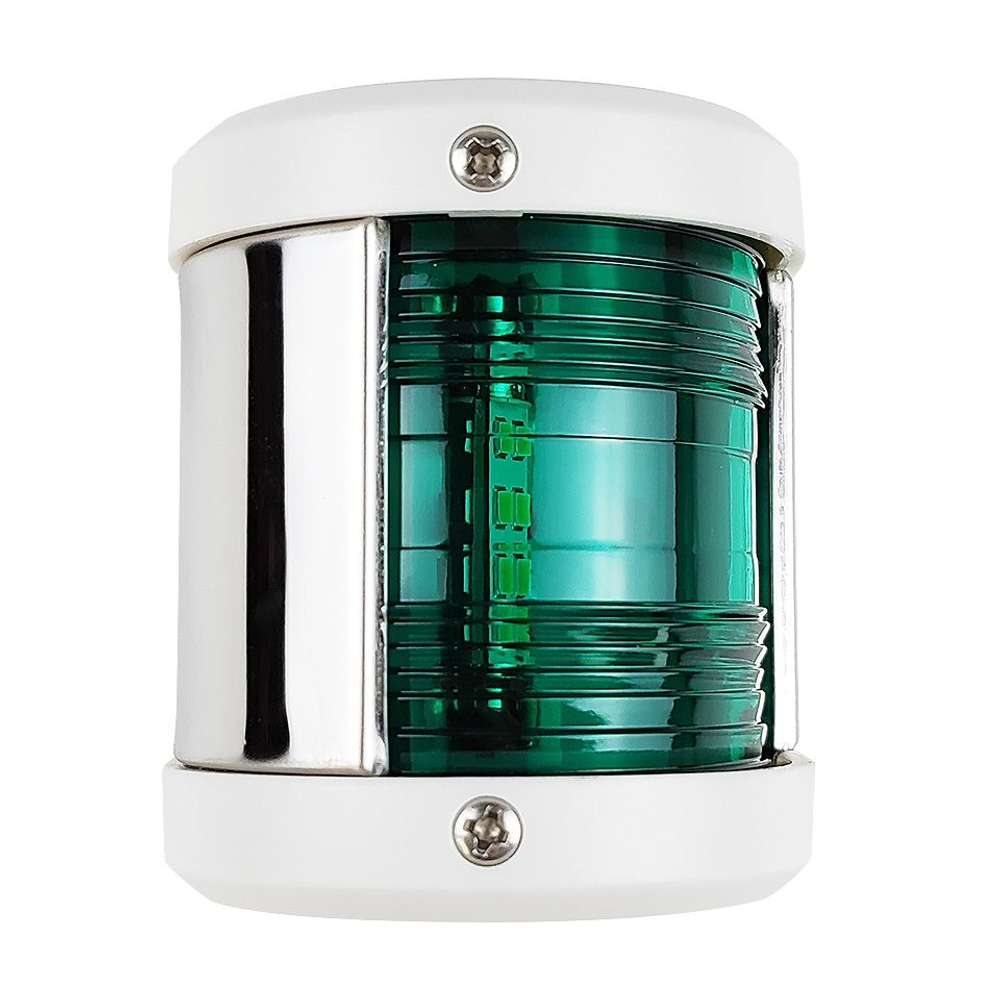 Бортовой Навигационный огонь светодиодный красный, белый корпус (10269212)