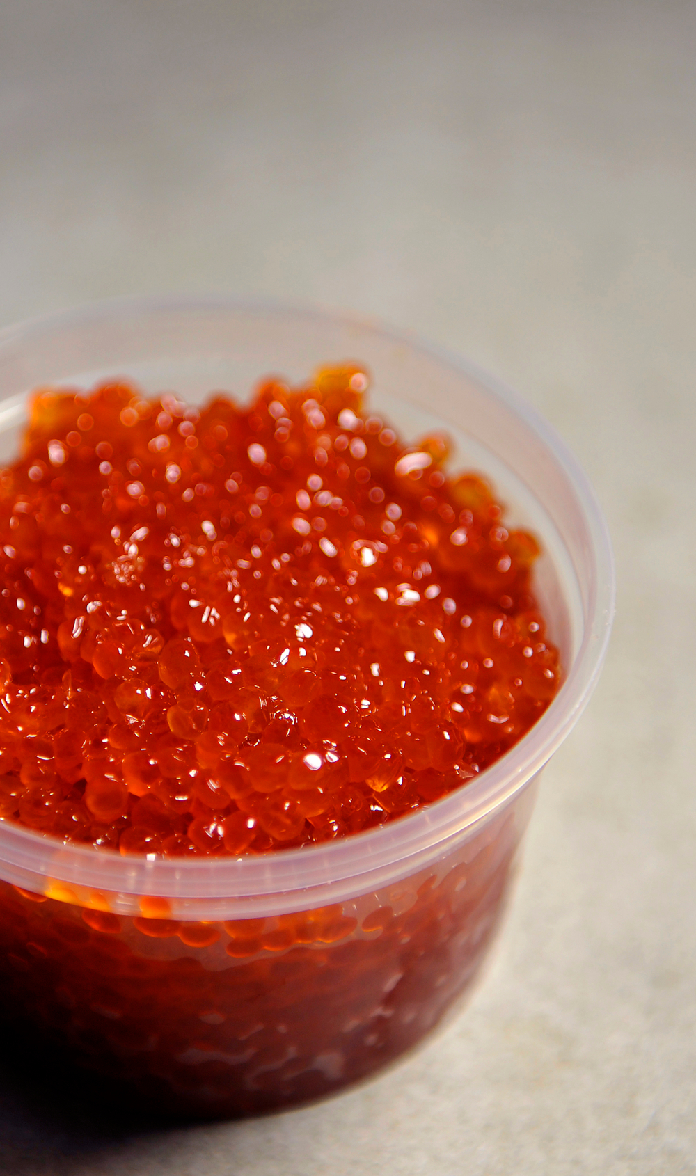 Икра зернистая лососевых рыб соленая фасованная (Нерка) 250 гр.