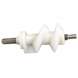 Шнек мясорубки MOULINEX MS004 SS-989843 6-гран (длинный шток) (236) пластиковый корпус