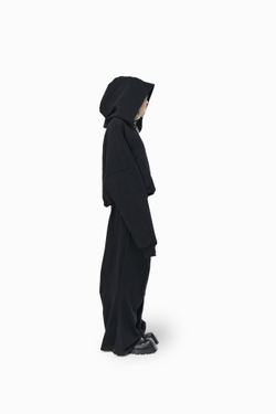 ZIP HOODIE BLACK