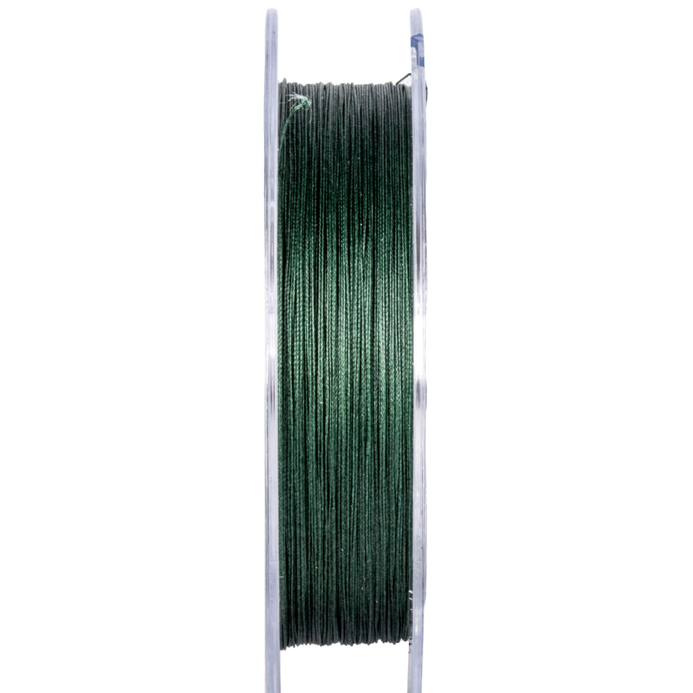 Шок-лидер плетёный Feeder Concept Flat Method х8 SHOCK LEADER Dark Green 100м, 0.35мм