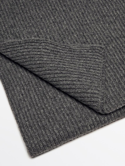 Massimo Dutti Шарф из шерсти и кашемира, маренго