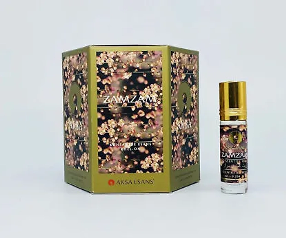 Арабские Масляные Духи Роллер 6 мл REHAB AKSA  ZAM ZAM
