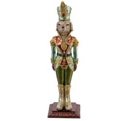 GAEM Фигурка декоративная "Солдатик-собака", L9 W9 H32 см