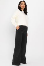 Брюки на резинке Бинори (черные) Б14405-30М LT Collection