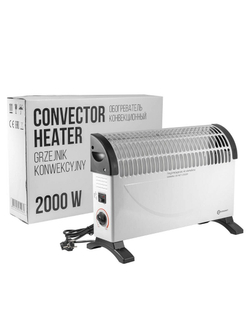 Обогреватель конвекционный (220-240V,50/60Гц,3 режима нагрева-750/1250/2000Вт,защ. от перегрева,53.5х20х38.5см) FORCEKRAFT FK-CH-Y02