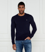 Шерстяной свитер POLO RALPH LAUREN - темно-синий(710955906)