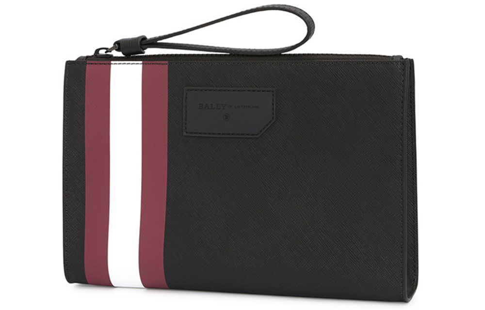 BALLY Artificial Leather Clutch Regular Men"s Black