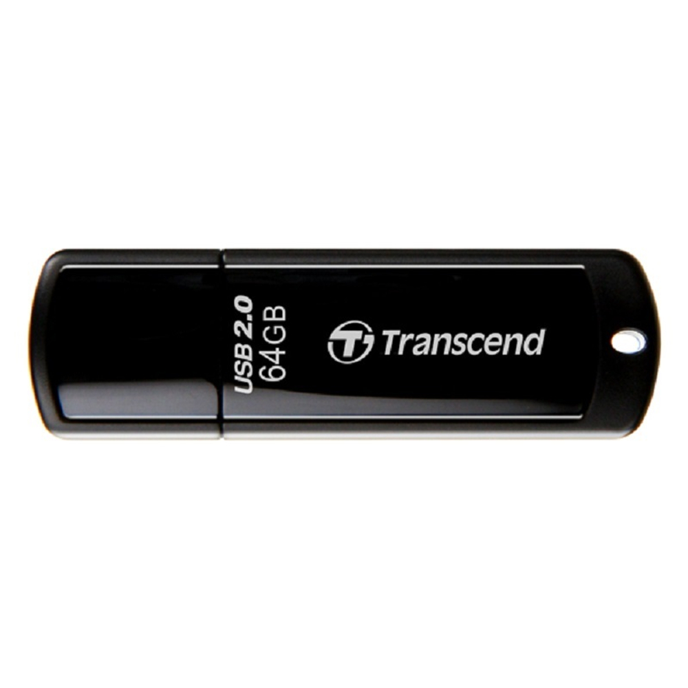 Память USB Flash Transcend Jetflash 350 TS64GJF350 64 Gb, чёрный