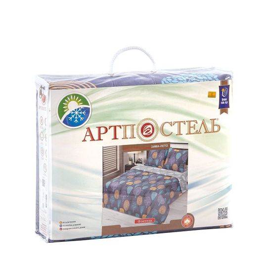 Евро комплект постельного белья Фэнтези бязь Зима-Лето