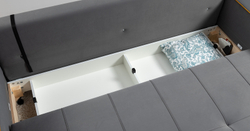 Диван кровать Черри, Серый