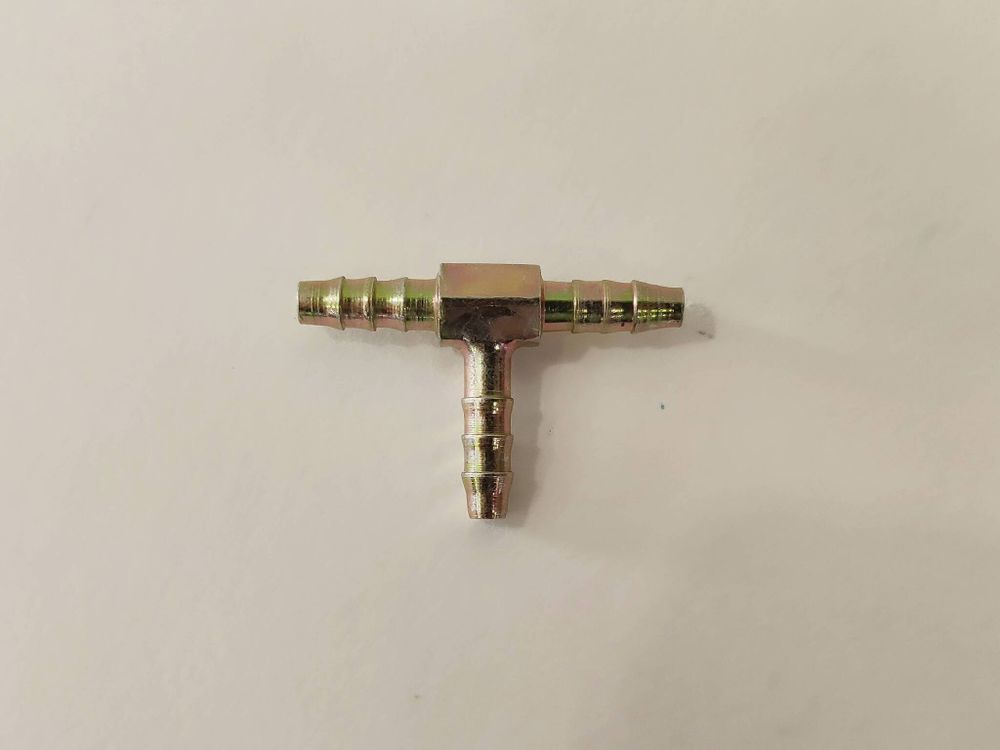 6 мм / Топливный (ёлочка) тройник (6 мм) для автономных отопителей (1 шт)