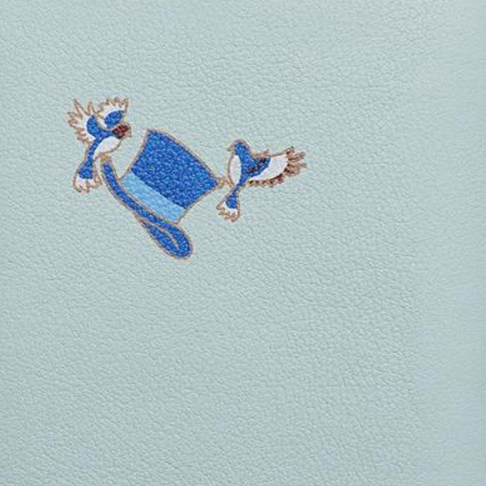 Картхолдеры и кошельки HERMES Calvi Swift T0 Bleu Brume /, H083675CKT0