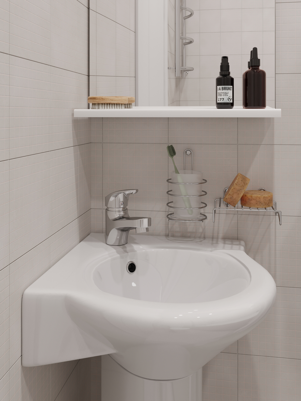 Смеситель для раковины DIWO Коломна DW-KL02CR хром