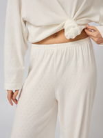 Пижама с брюками и лонгсливом " сердечки"