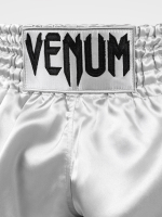 Шорты тайские Venum Classic Silver/Black