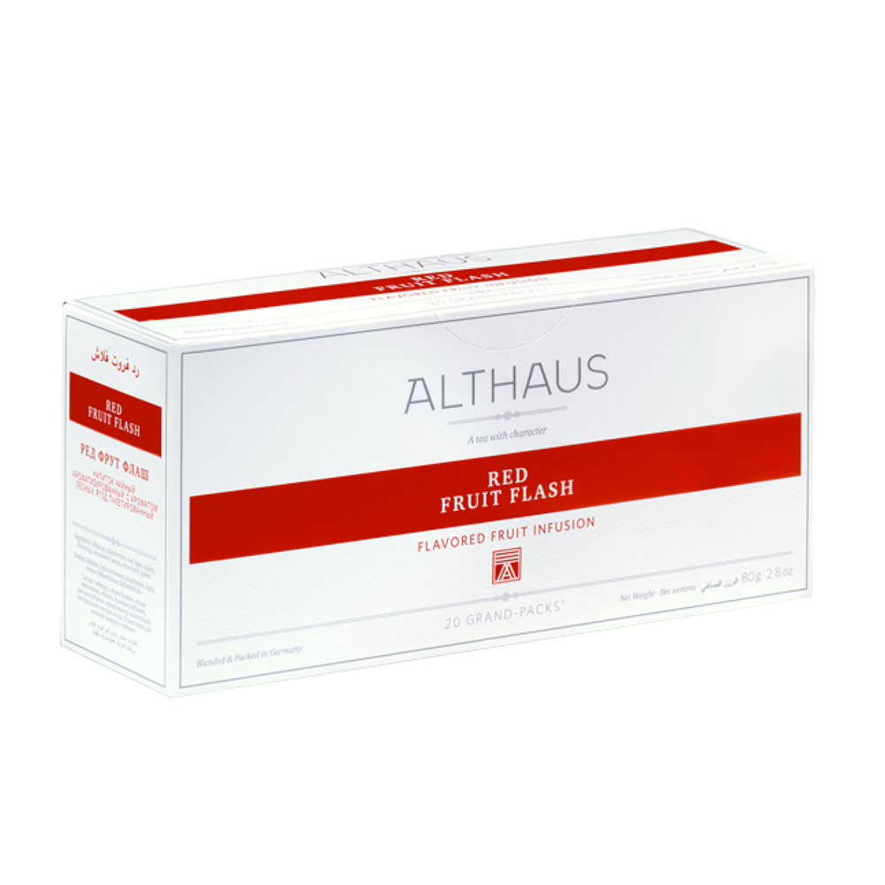Чай фруктовый в пакетиках для чайника Althaus Red Fruit Flash, 20 пак