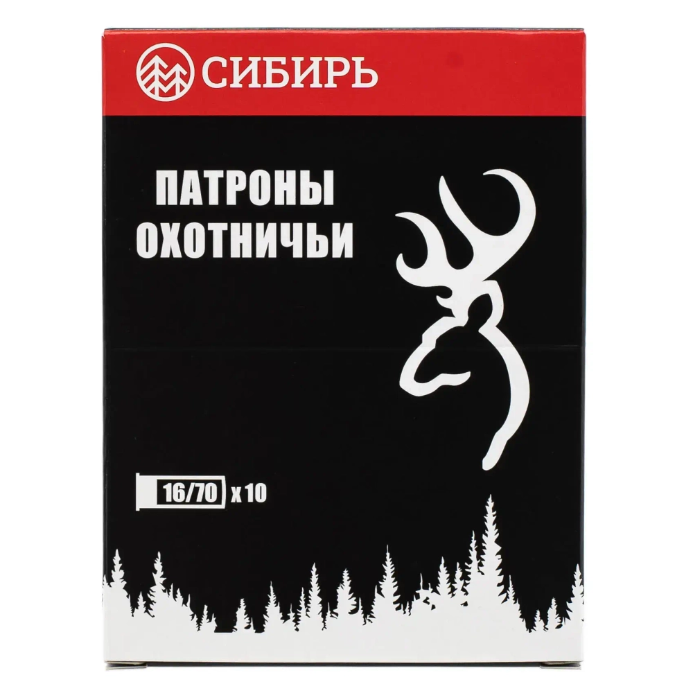Патрон 16/70 пуля Импульс-3 26г. Сибирь (г.Новосибирск), коробка 10 шт.