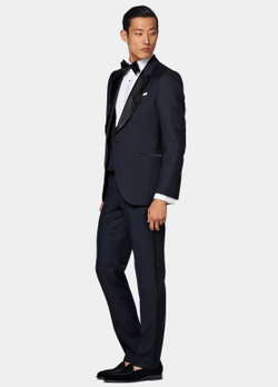 Мужской смокинг (темно-синий) Б55