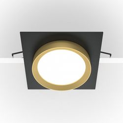 Встраиваемый светильник Maytoni Hoop DL086-GX53-SQ-BG