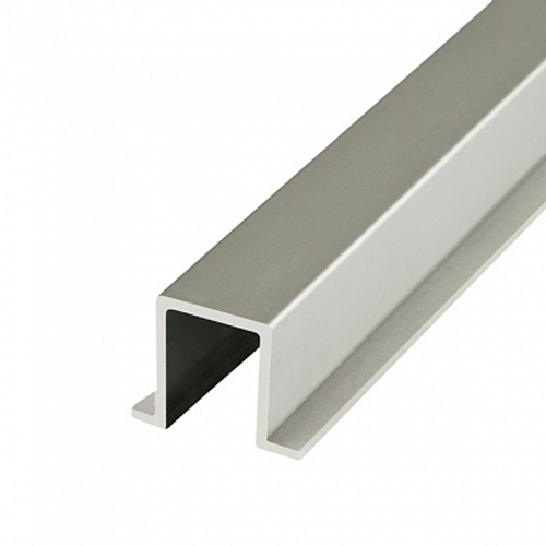 [ТОВАРА НЕТ В НАЛИЧИИ] Нижняя направляющая для раздвижных дверей Армадилло Comfort R 60/80/1000 bottom track (1 м) (гарантия - 5 лет)