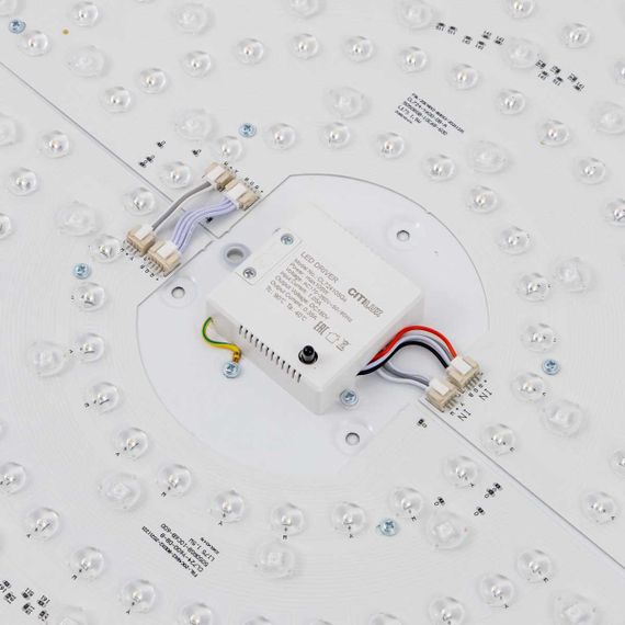 Потолочный светодиодный светильник с пультом ДУ Citilux Купер RGB Черный CL724105G1