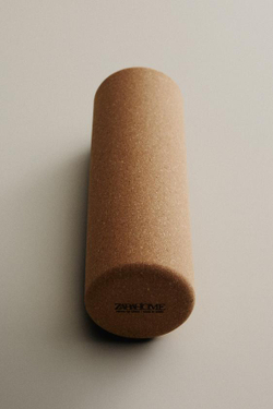 ZARA HOME ПРОБКОВЫЙ РОЛИК ДЛЯ ЙОГИ, КОРИЧНЕВЫЙ