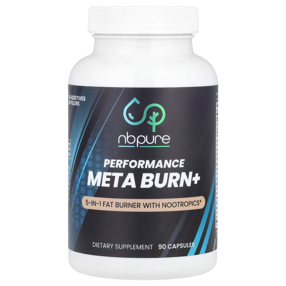 NB Pure, Performance, Meta Burn +, 90 капсул