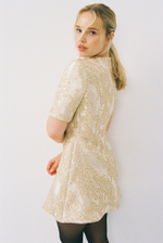Regina gold dress