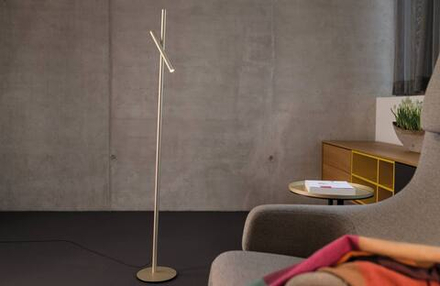 Floor design lamp Fino by Sattler